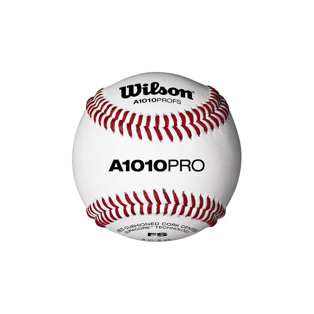 Balle de Baseball Wilson A1010 PRO FLAT SEAM - Balles de Sport