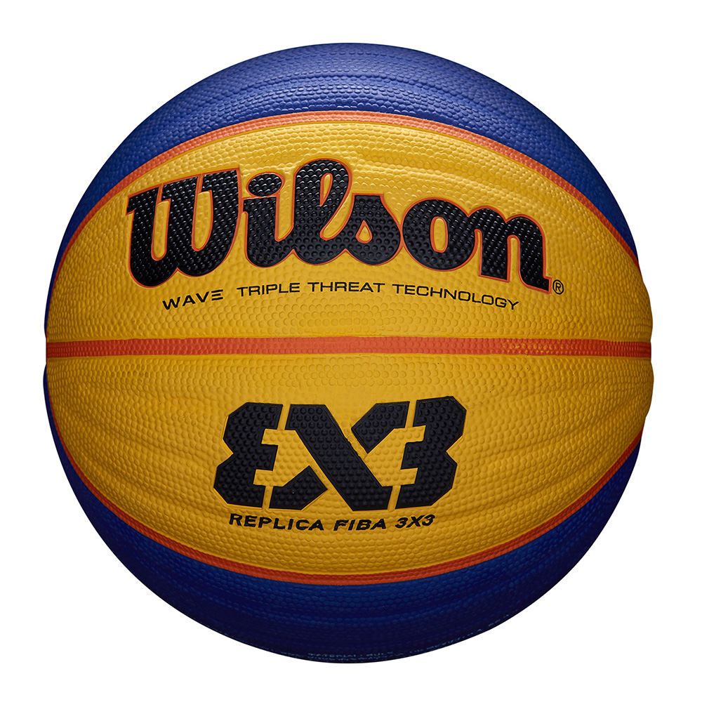 Ballon De Basket Wilson FIBA 3x3 Paris 2024 - Jaune - Officiel Game Ball - NEUF