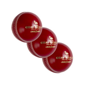 Lot de 3 Balles de Cricket Gray-Nicolls Crest Elite 156g