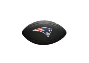 Mini Ballon de Football Américain Wilson des New England Patriots