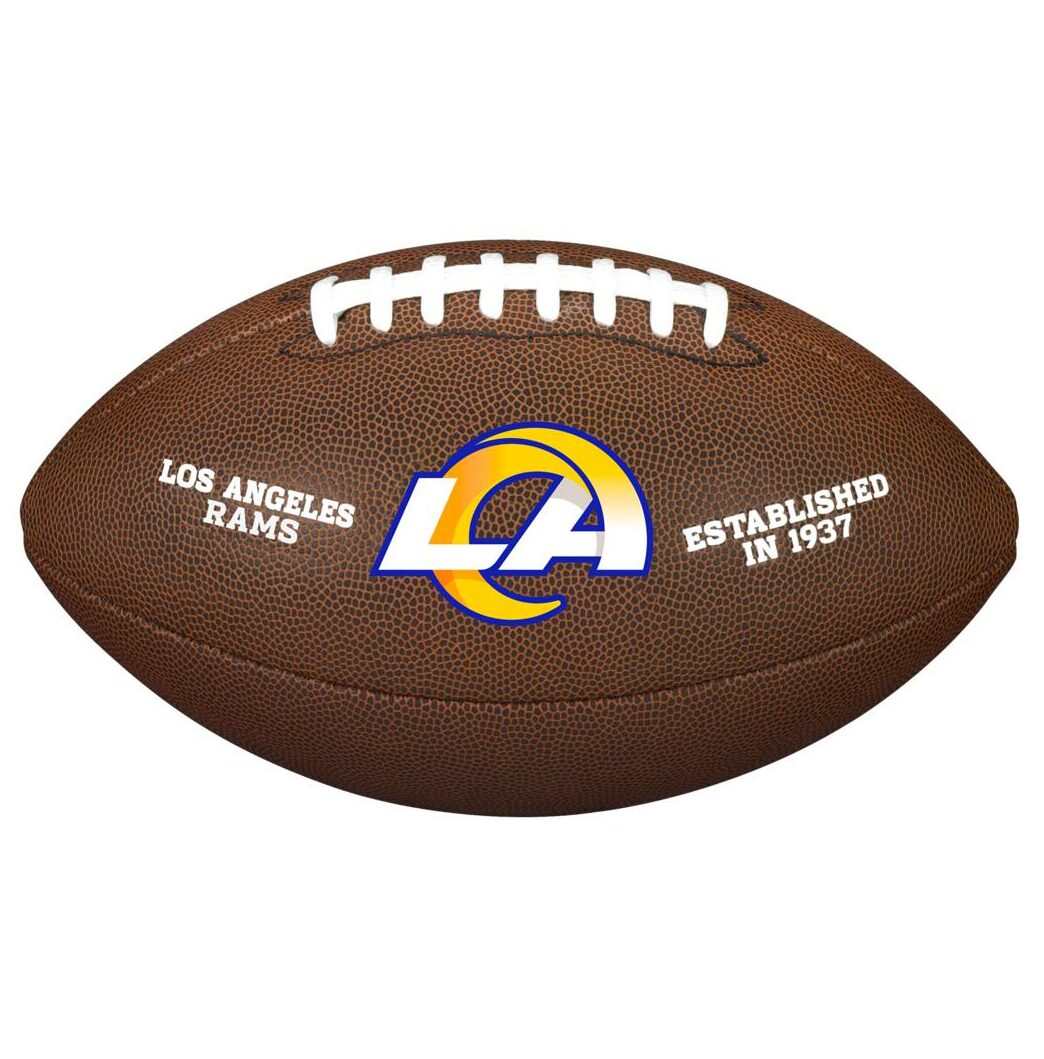 Ballon de Football Américain Wilson des Los Angeles Rams