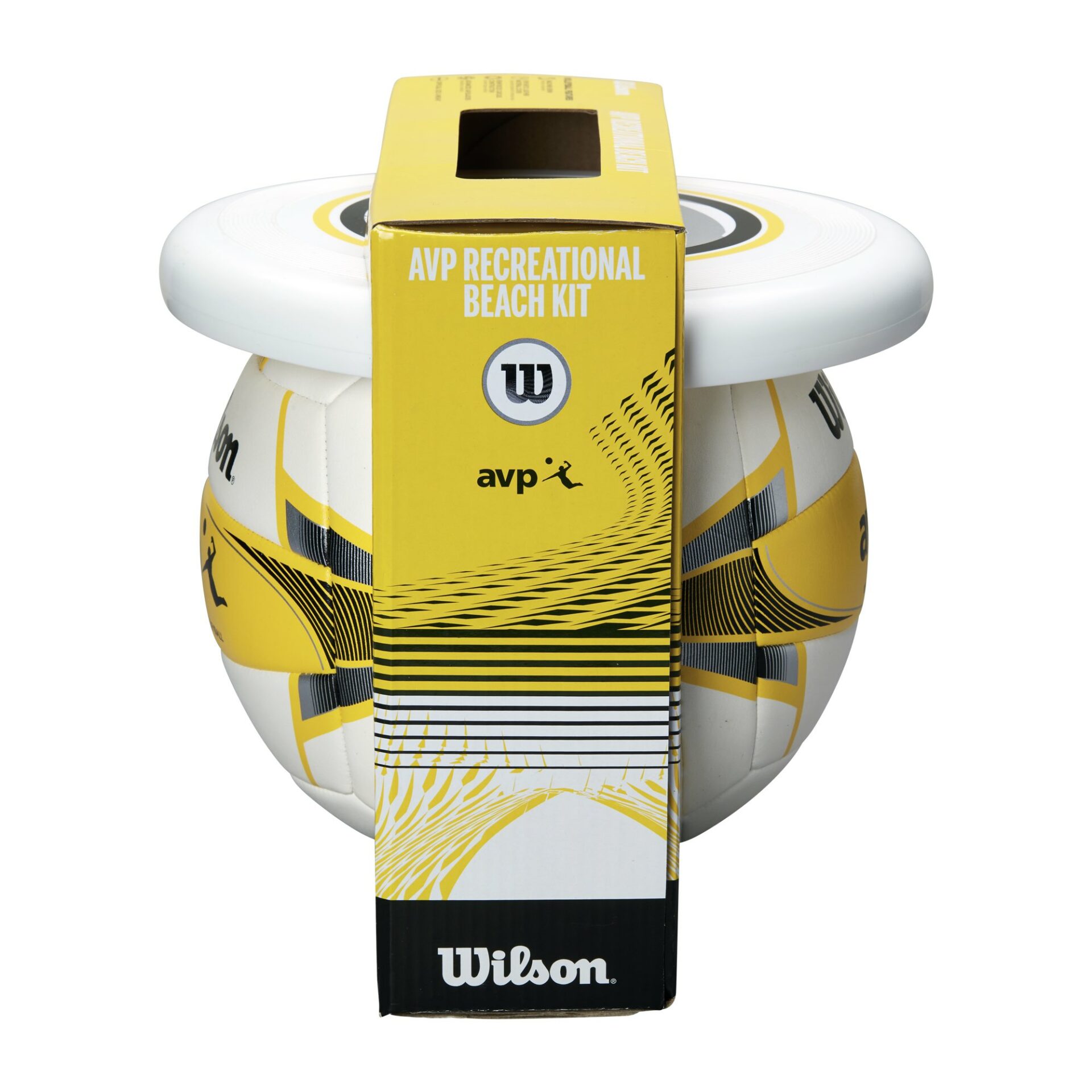 Kit de plage Ballon de Volley et Frisbee Wilson AVP - Balles de Sport