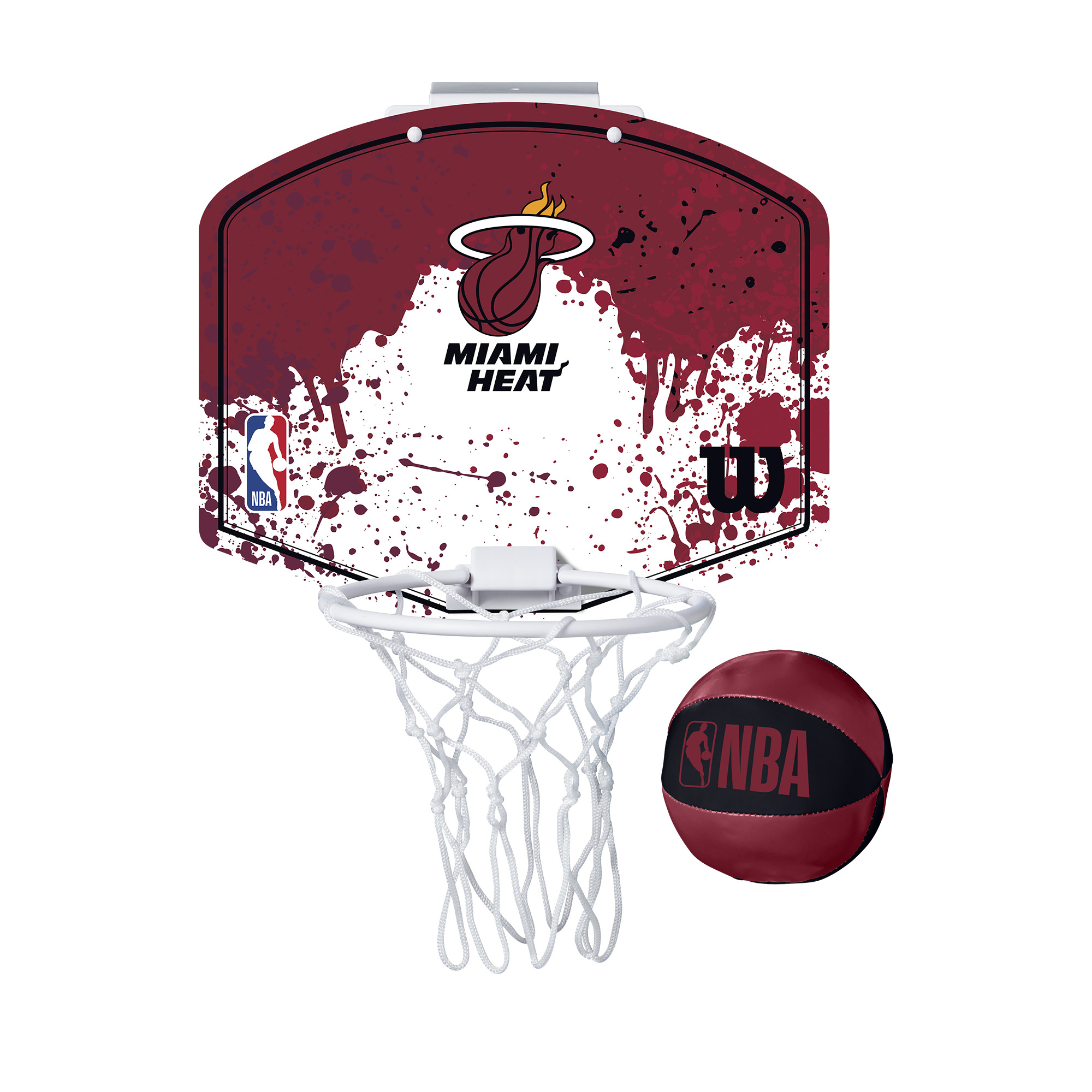 Mini panier de Basketball Wilson NBA des Miami HEAT