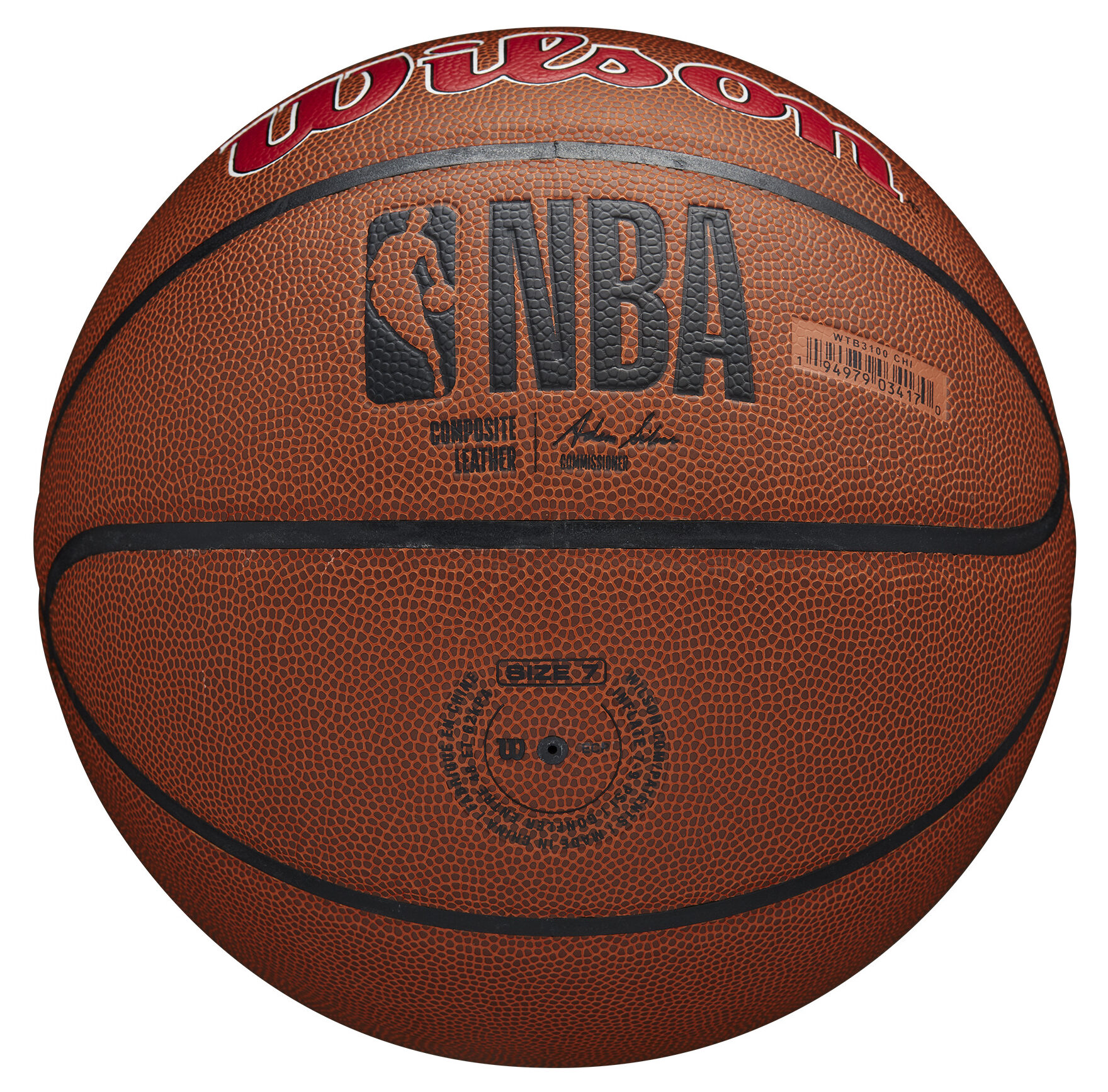 Ballon de Basketball Wilson NBA Team Alliance - Chicago Bulls – Image 3
