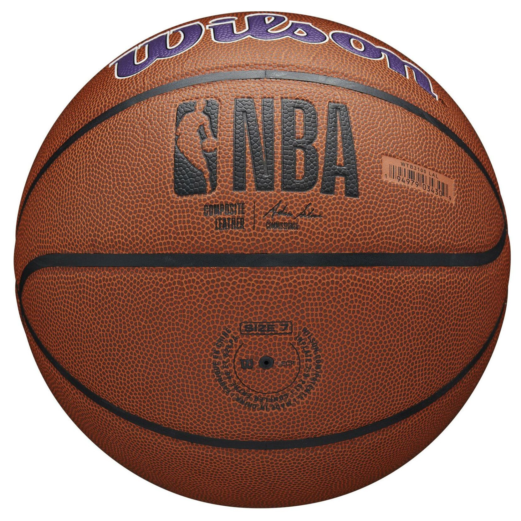 Ballon de Basketball Wilson NBA Team Alliance - Los Angeles Lakers – Image 3