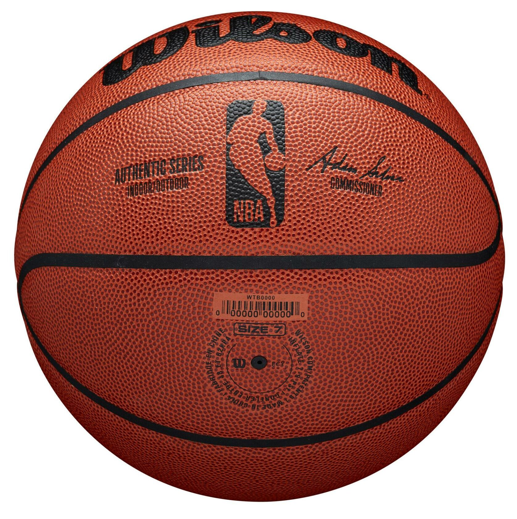 Ballon de Basketball Wilson NBA Authentic Séries Indoor/Outdoor – Image 5
