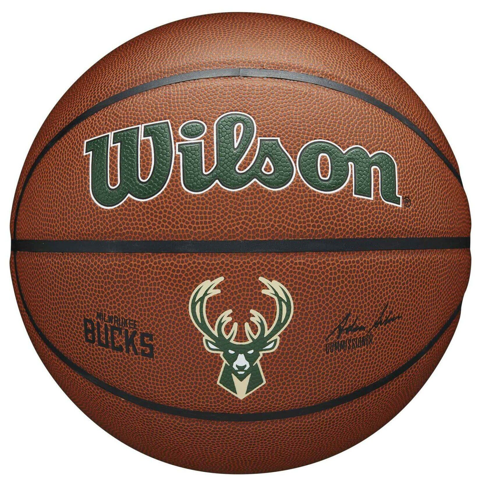 Ballon de Basketball Wilson NBA Team Alliance - Milwaukee Bucks