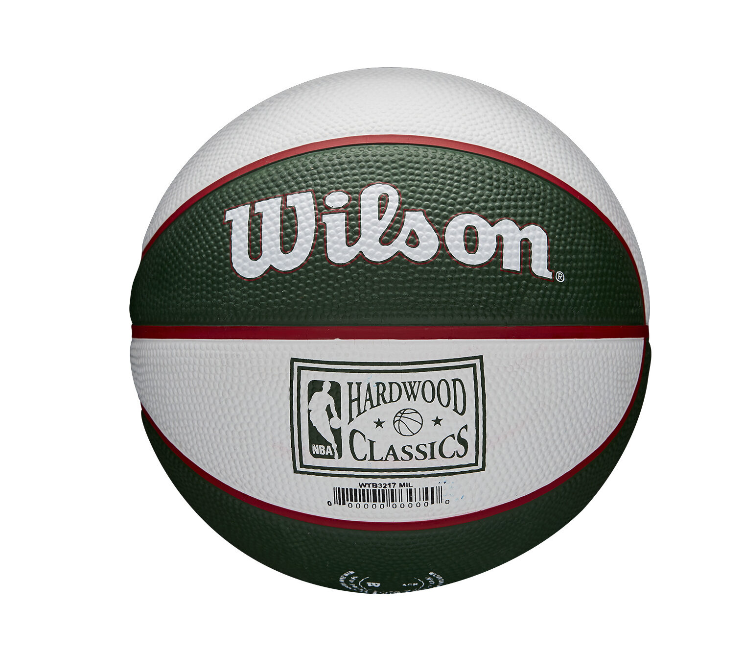 Mini Ballon de Basketball Wilson NBA Team Retro – Milwaukee Bucks – Image 2