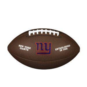 Ballon de Football Américain Wilson des New York Giants
