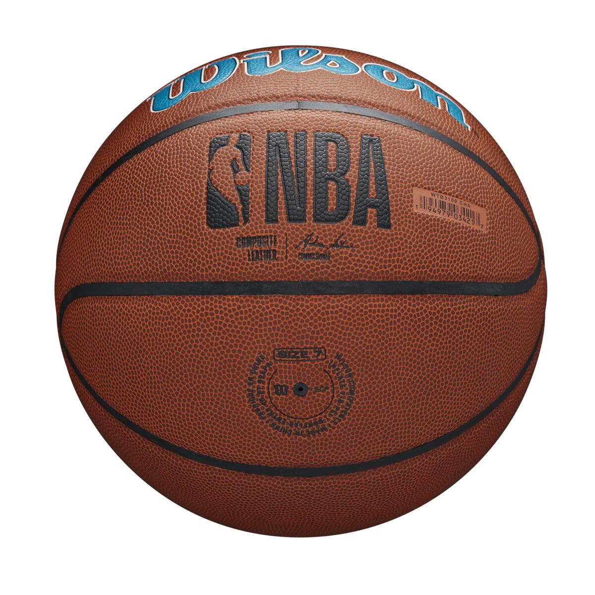 Ballon de Basketball Wilson NBA Team Alliance – Charlotte Hornets – Image 3