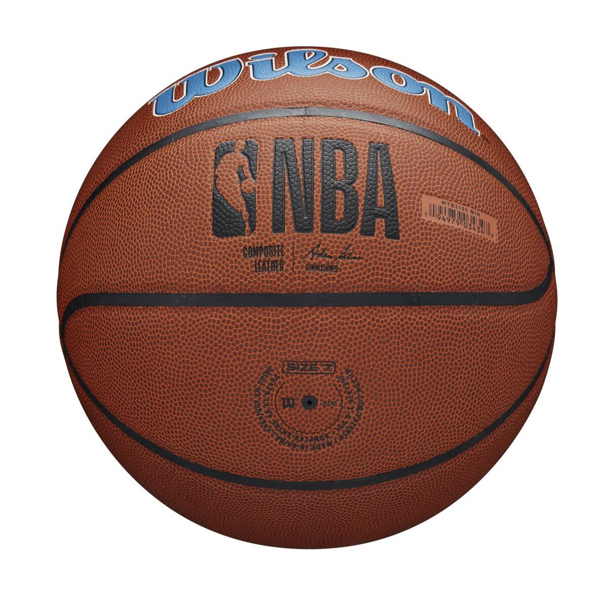 Ballon de Basketball Wilson NBA Team Alliance – Minnesota Timberwolves – Image 3
