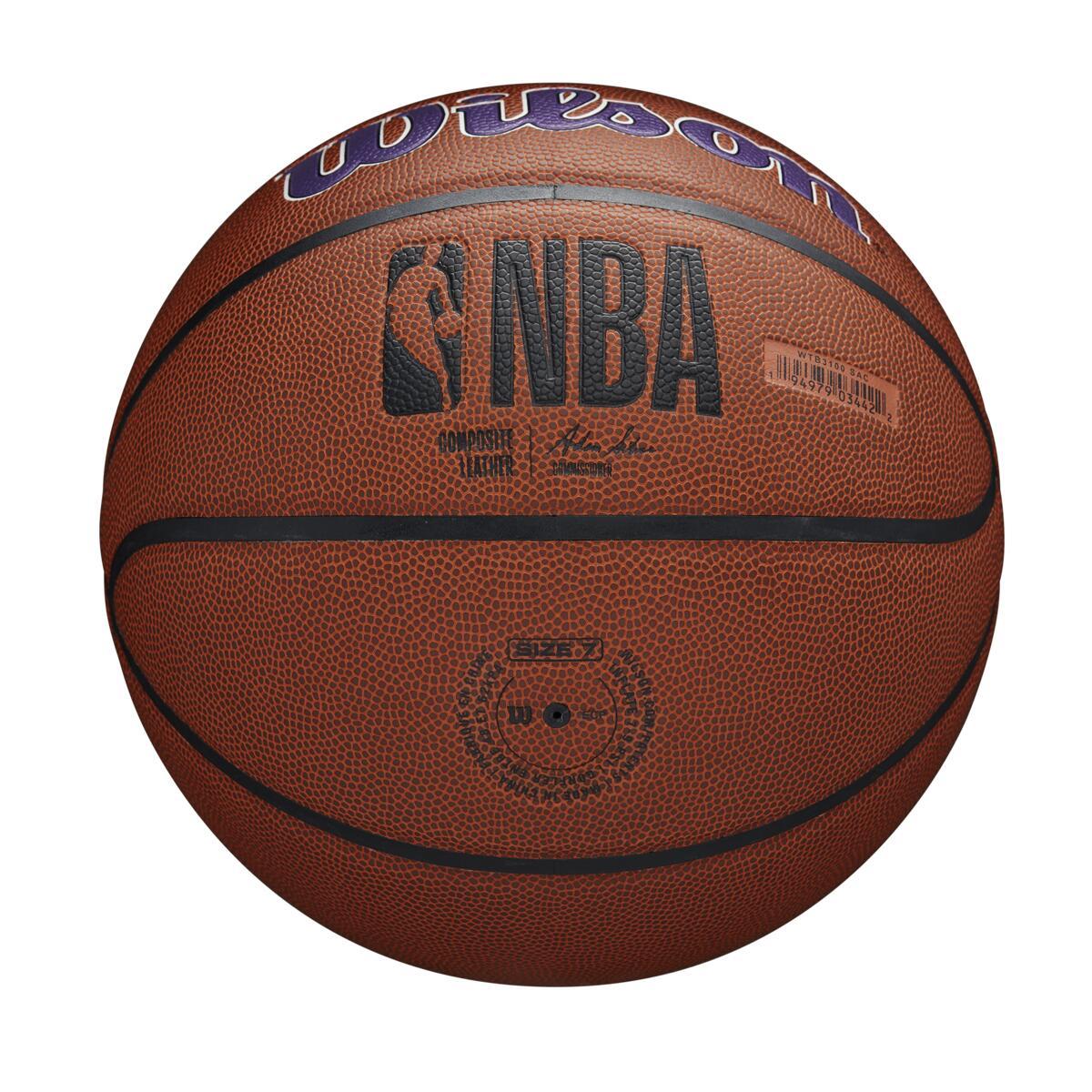 Ballon de Basketball Wilson NBA Team Alliance – Sacramento Kings – Image 3
