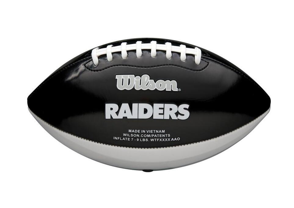 Ballon de Football Americain Wilson NFL Raiders de Las Vegas Peewee – Image 2