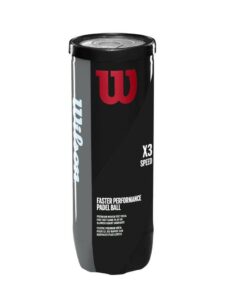 Balles de Padel Wilson X3 Speed