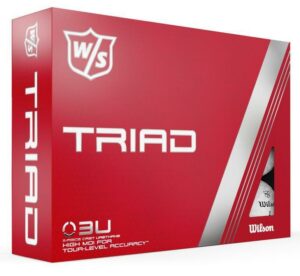 Boîte de 12 Balles de Golf Wilson Triad