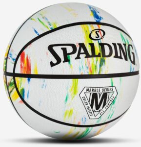 Ballon de Basketball Spalding Marble White