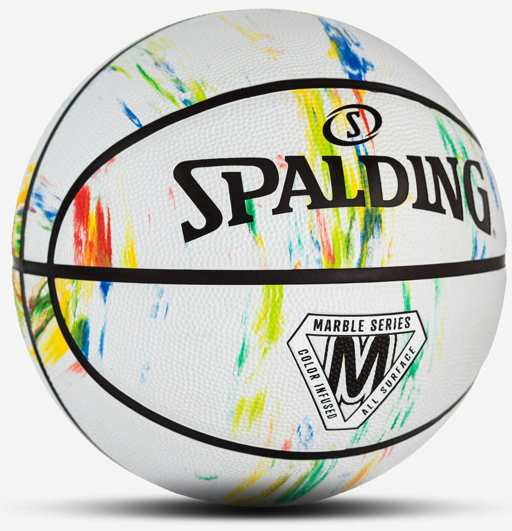 Ballon de Basketball Spalding Marble White