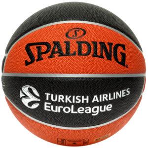 Ballon de Basketball Spalding Excel TF 500 Composite Euroleague T7