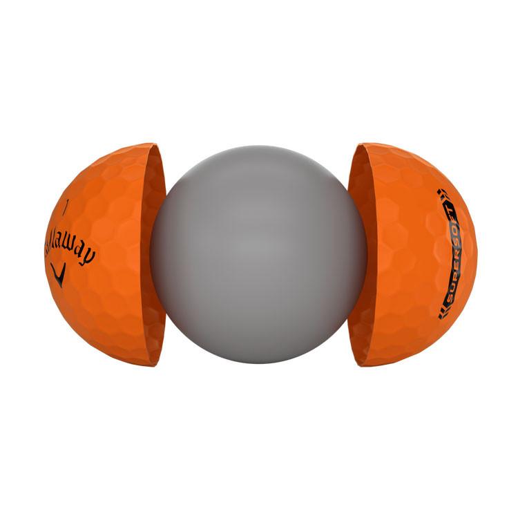 Boite de 12 Balles de Golf Callaway Supersoft Orange New – Image 5