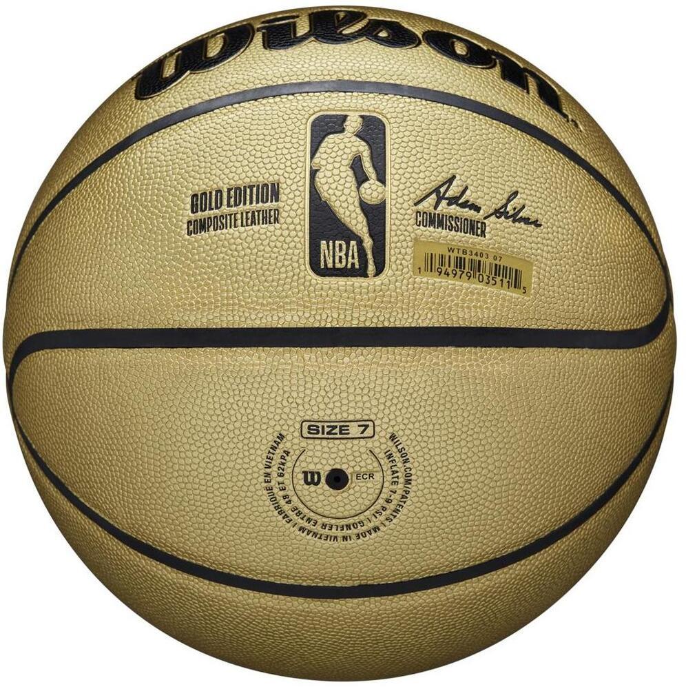 Ballon de Basketball Wilson NBA Gold Edition – Image 2