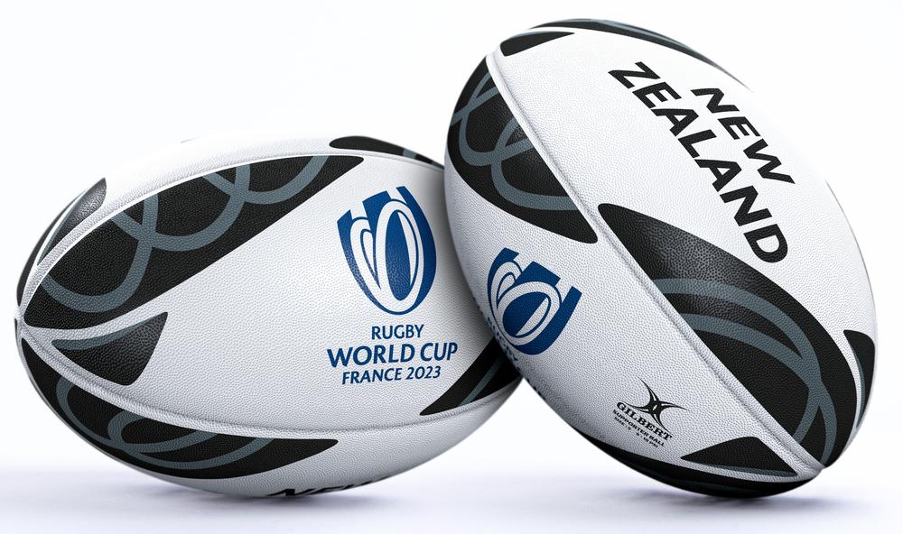 Ballon de Rugby Gilbert Coupe du Monde 2023 Supporter Nouvelle-Zélande