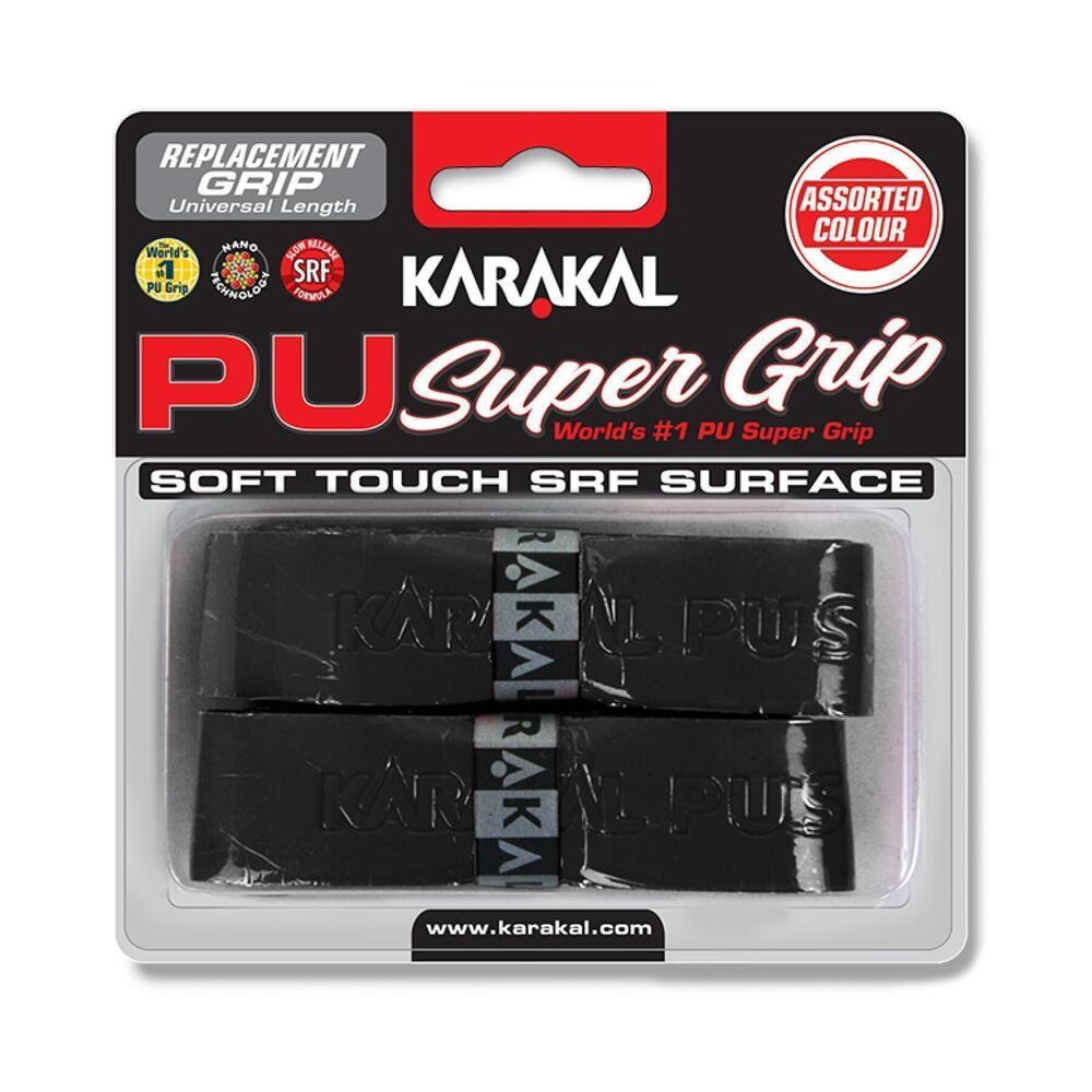 Grip Karakal super PU Noir - Blister de 2