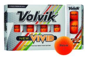 Boite de 12 Balles de Golf Volvik Vivid Orange