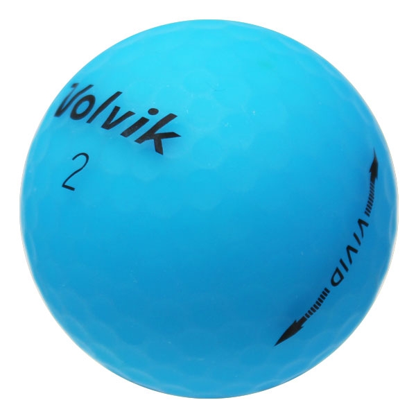 Boite de 12 Balles de Golf Volvik Vivid Bleues – Image 2
