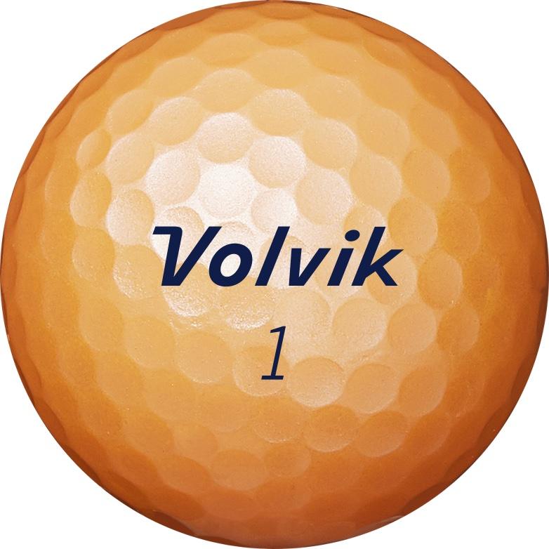 Boite de 12 Balles de Golf Volvik Solice Orange – Image 2