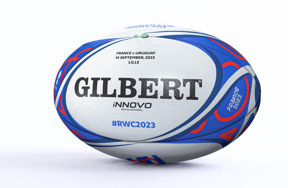 Ballon de Rugby Gilbert Officiel Coupe du Monde 2023 France - Uruguay – Image 3
