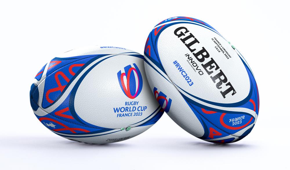 Ballon de Rugby Gilbert Officiel Coupe du Monde 2023 France - Uruguay – Image 2