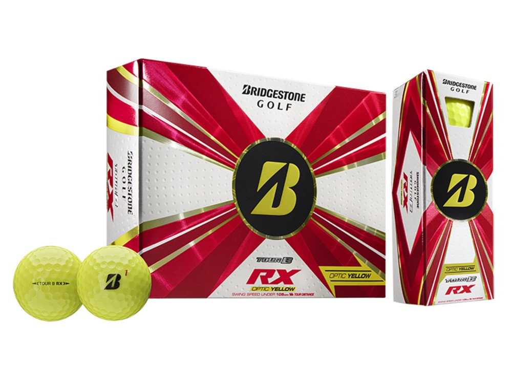 Boite de 12 Balles de Golf Bridgestone Tour B RX Jaunes New – Image 4