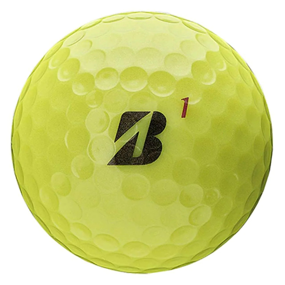 Boite de 12 Balles de Golf Bridgestone Tour B RX Jaunes New – Image 2