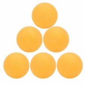 6 Balles de Tennis de Table Spacecourt Orange