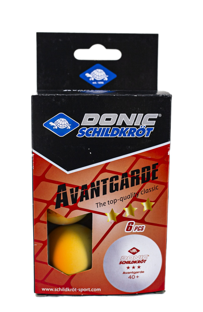 6 Balles de Tennis de Table Donic Schildkröt Avantgrade