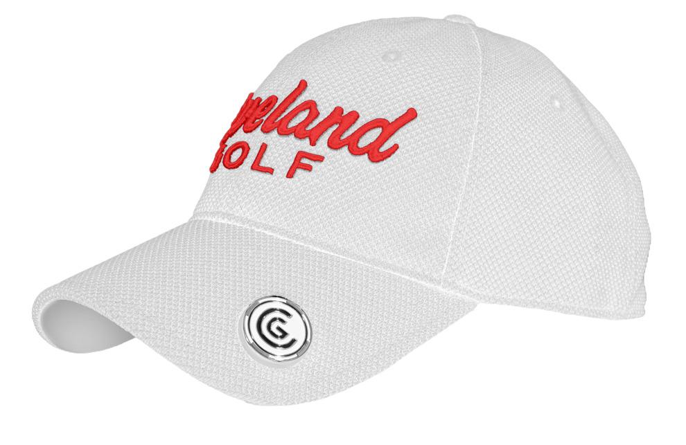 Casquette de Golf Cleveland Golf Ball Marker Blanche