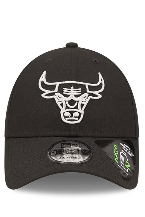 Casquette New Era des Chicago Bulls Noire – Image 4