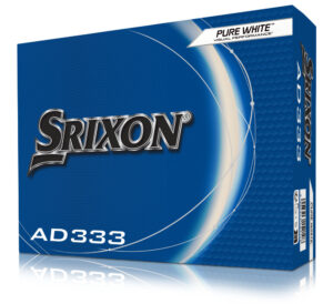 Boîte de 12 Balles de Golf Srixon AD333 Blanche New