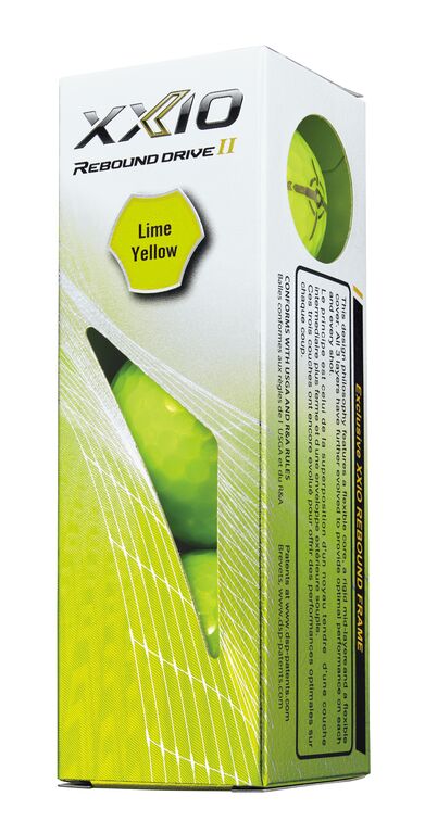 Boîte de 12 Balles de Golf Xxio Rebound Drive II Yellow – Image 4