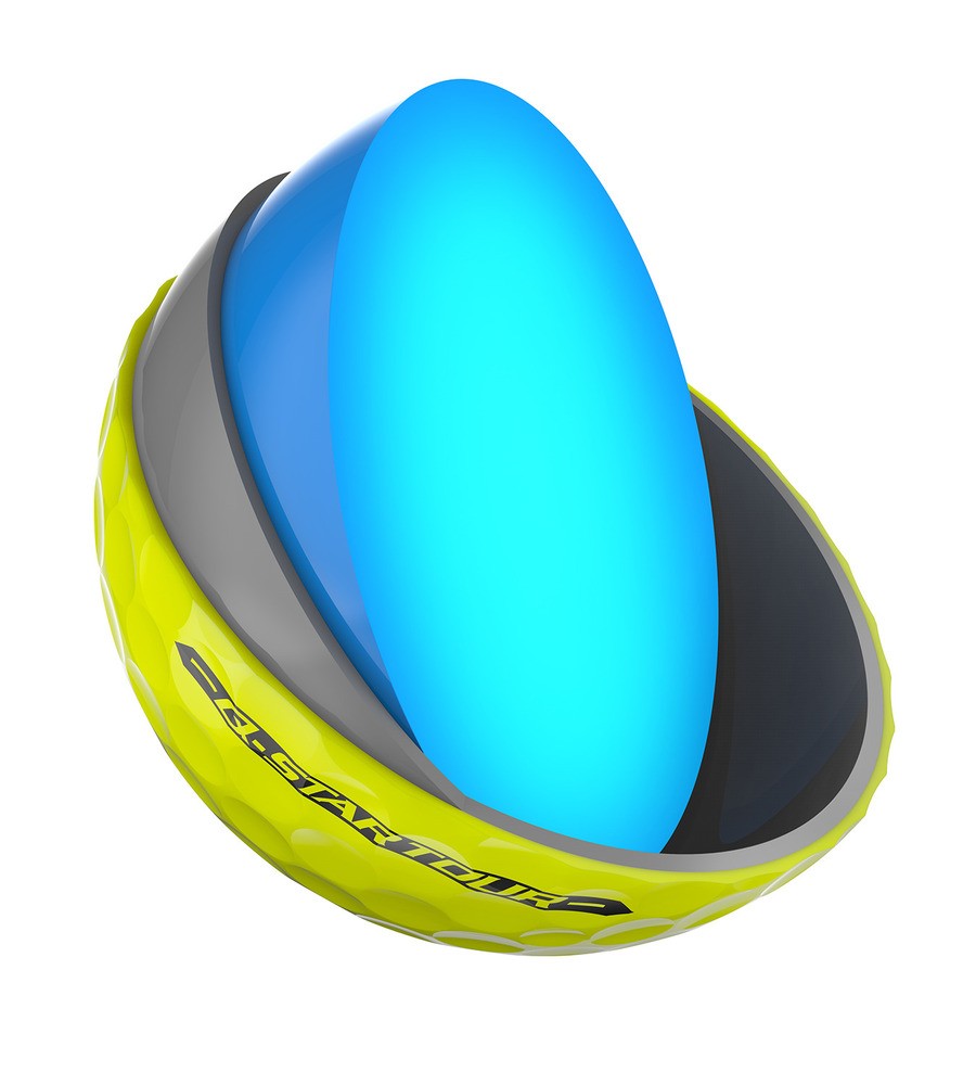 Boîte de 12 Balles de Golf Srixon Q-Star Tour Jaune New – Image 4