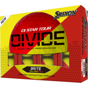 Boite de 12 balles de Golf Srixon Q-Star Tour DIVIDE New