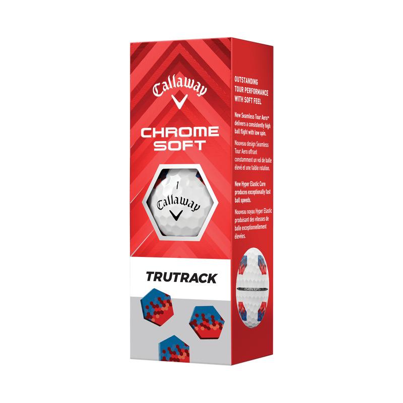 Boite de 12 Balles de Golf Callaway Chrome Soft TruTrack – Image 5