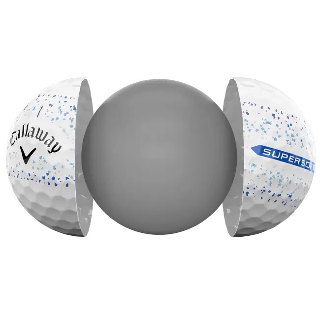 Boite de 12 Balles de Golf Callaway Supersoft Splatter 360 – Image 4