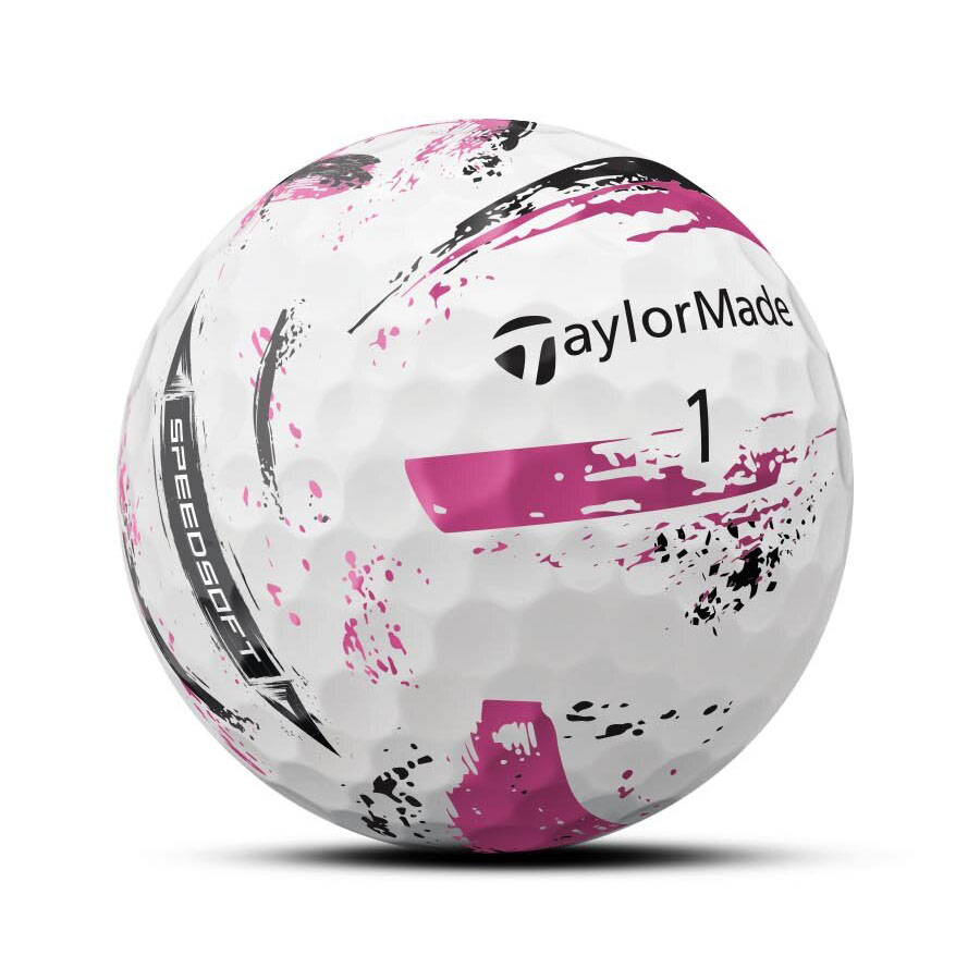 Boite de 12 Balles de Golf Taylormade SpeedSoft Ink – Image 4