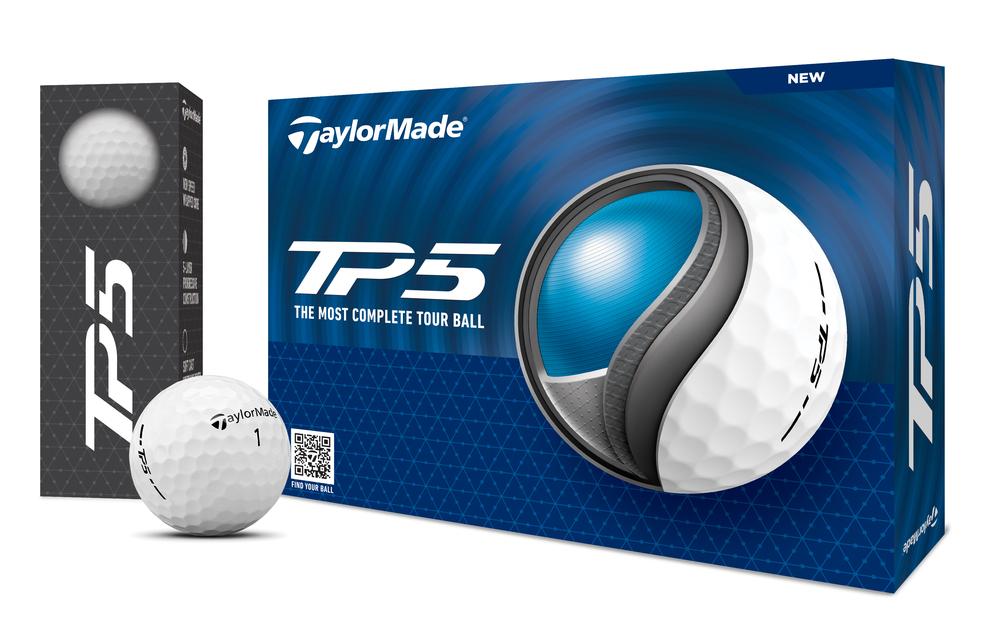 Boite de 12 Balles de Golf TaylorMade TP5 Blanches New – Image 4