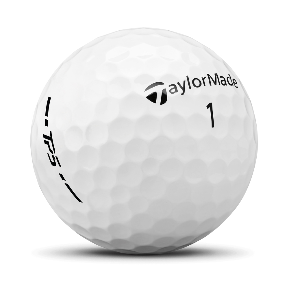 Boite de 12 Balles de Golf TaylorMade TP5 Blanches New – Image 2