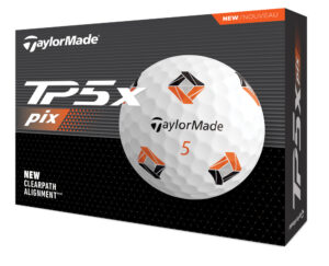 Boite de 12 Balles de Golf TaylorMade TP5 X Pix New