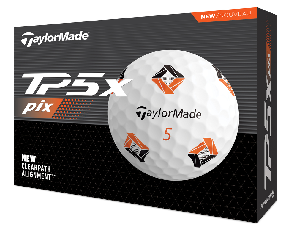 Boite de 12 Balles de Golf TaylorMade TP5 X Pix New