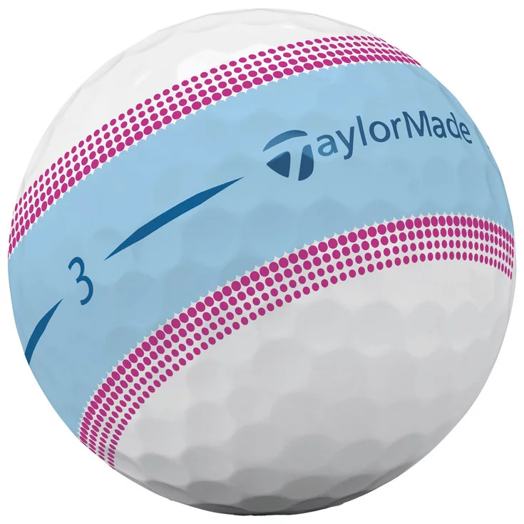 Boite de 12 Balles de Golf TaylorMade Tour Response Stripe – Image 2