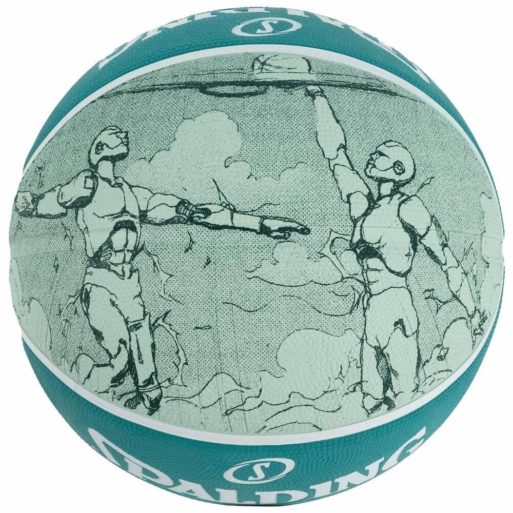 Ballon de Basketball Spalding Sketch Crack T7 – Image 2